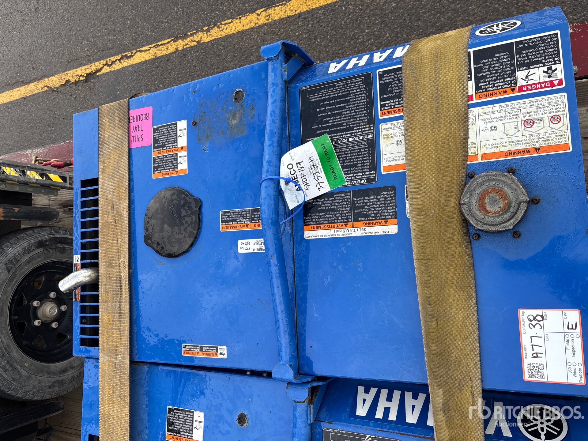 2021 Yamaha EDL7000SDE Generator Set