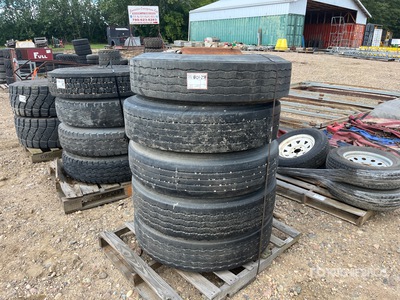 Quantity of (5) 11R22.5 Tires