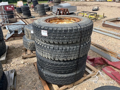 Quantity of (4) 11R24.5 Tires