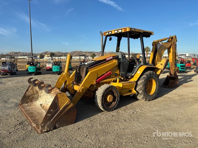 2005 Cat 420D 4x4 Retroexcavadora