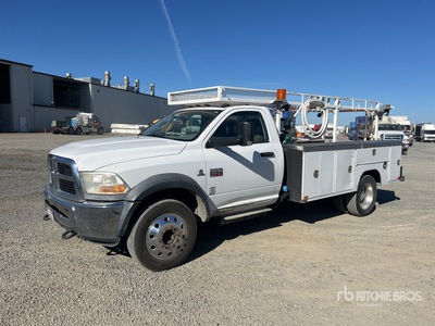 2012 Ram 4500 4x2 Utility Truck