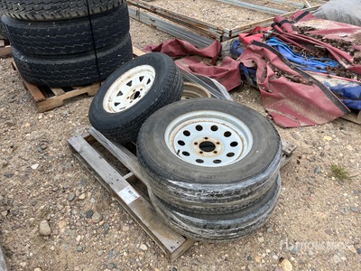Quantity of (4) 205/75R15 Tires
