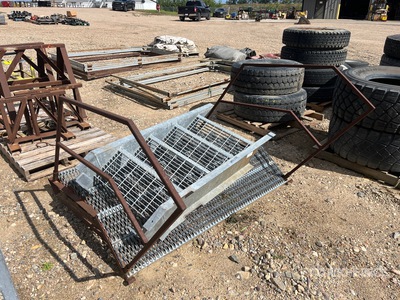 Quantity of (2) Steel Stairs