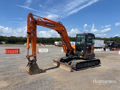 2021 Doosan DX85R-3 حفارة بجنزير