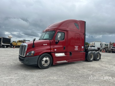 2017 Freightliner Cascadia 125 6x4 Tracteur Routier Couchette