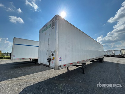 2017 Utility VS2DX 53 ft x 102 in T/A Van Trailer