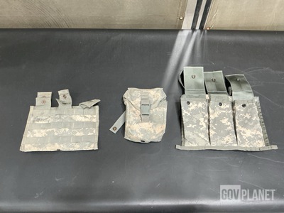 (29) Three Mag Pouches, (17) FAK Pouches & Assorted Items