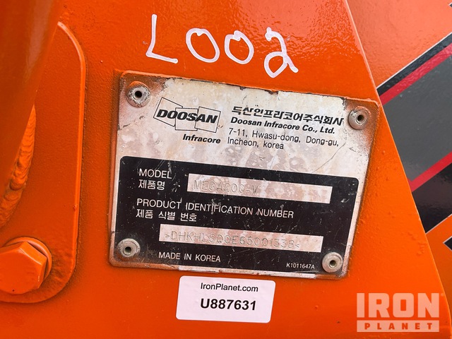 CARGADOR FRONTAL 2006 DOOSAN MEGA200V