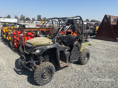 2017 Honda SXS500M 4x4 Side By Side