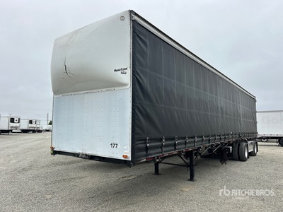 2005 Western 46 ft T/A Spread Axle Rimorchio centinato