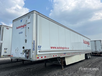 2021 Vanguard VXP 53 ft x 102 in T/A Van Trailer
