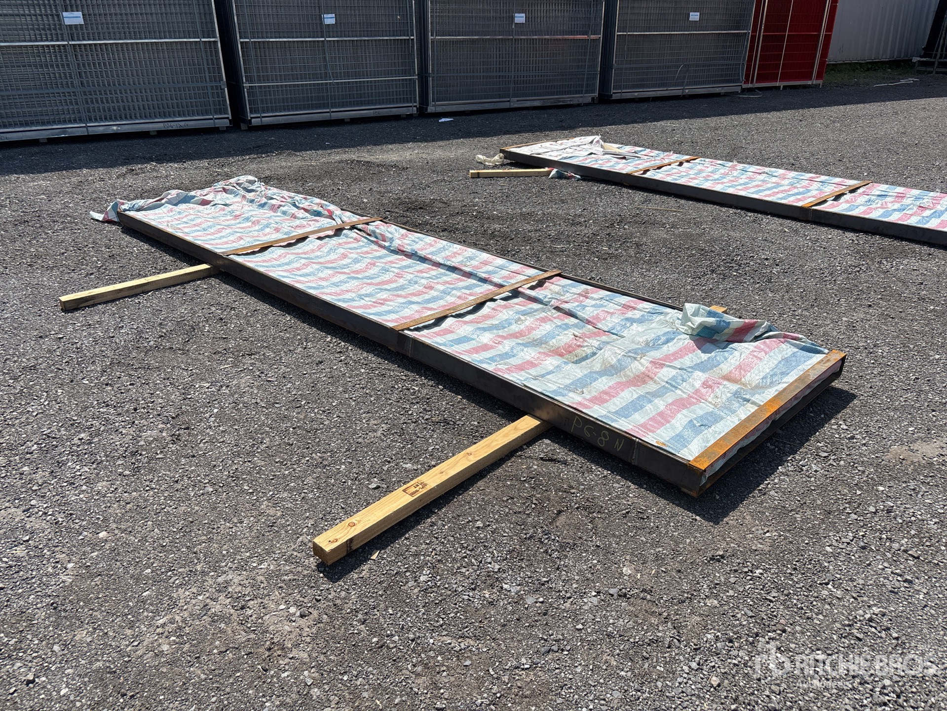 Quantity of (100) 14 ft Sheets Galvalume Steel Roofing  (Unused)