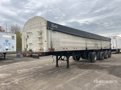 2015 Manac 44 ft Quad/A End Dump Trailer