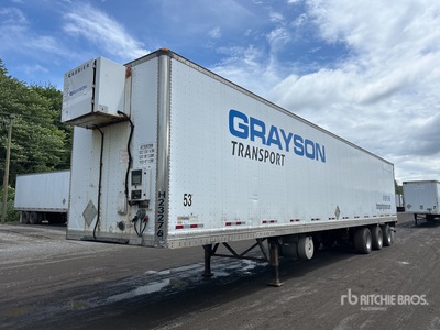 2006 Manac 53 ft x 102 in Tri/A Heated Van Trailer