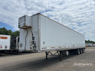 2006 Manac 53 ft x 102 in Tri/A Heated Van Trailer