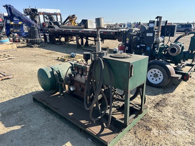 Lister Skid Mounted Hydraulic Power Pack Diesel Hydraulic Pump Varios, Bomba