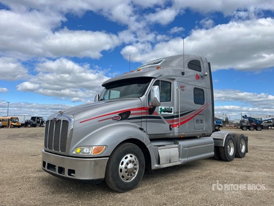 2005 Peterbilt 387 6x4 Ciągnik siodłowy T/A z kabiną sypialną