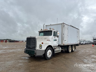 1988 International F9300 6x4 Spray Foam Truck Van Truck