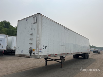 2015 Utility 53 ft x 102 in T/A Van Trailer