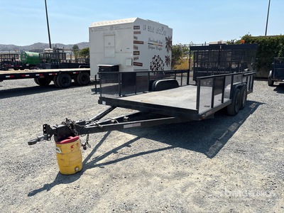 1990 Husky T/A Utility Trailer