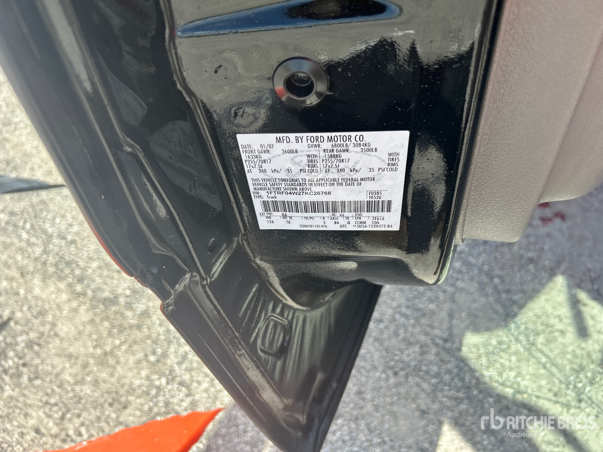 2007 Ford F-150 FX4 4x4 Pickup