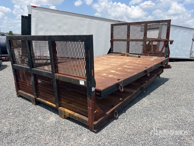 Quantity of (2) 15 ft Flatbed Body - Fits Morooka