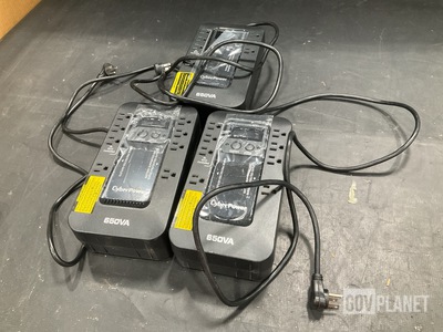 (15) CyberPower EC650LCD Uninterruptible Power Supplies