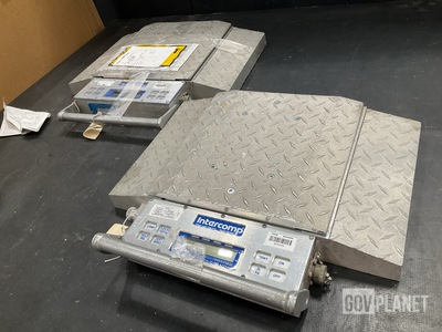 (2) Intercomp PT300 Wheel Load Scales