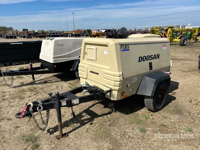 Doosan 185 cfm Mobile Luftkompressor