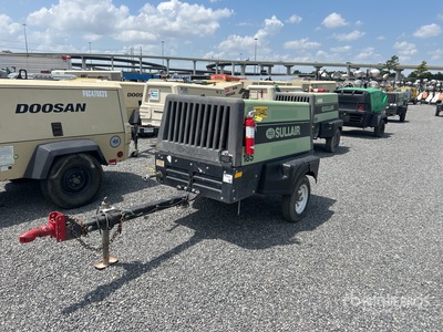 2018 Sullair 185 185 cfm Mobile Compressore