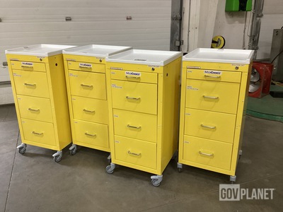 (4) Storage Cabinets