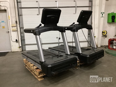 (2) Life Fitness Treadmills