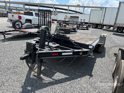 2017 Towmaster T-10DT 18 ft T/A Tilt Deck Trailer