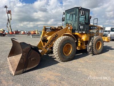 2008 Hyundai HL757-7A Chargeuse sur pneus