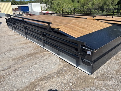 Quantity of (4) 101 in x 40 ft 14k Rated w/2x8 Treated Lumber Floor Bridge