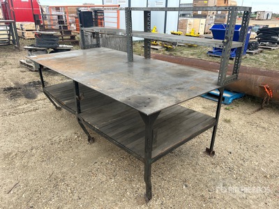 8 ft Steel Workbench