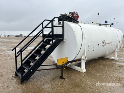 2012 Tidy Tanks 8620 L Skid Mounted Steel Fuel Tank
