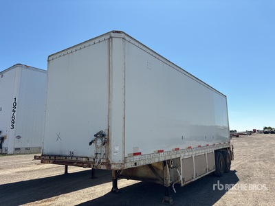 1992 Mond HIF 32 ft x 102 in T/A Van Trailer