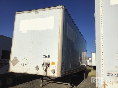 2007 Utility 28 ft x 102 in S/A Van Trailer