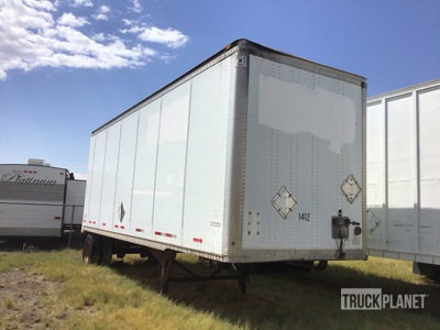 2006 Wabash 28 ft S/A Van Trailer