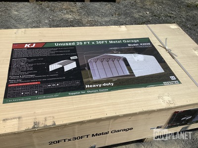 KJ K2030 Metal Garage - Unused