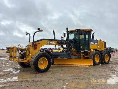 2014 John Deere 870GP モーターグレーダー