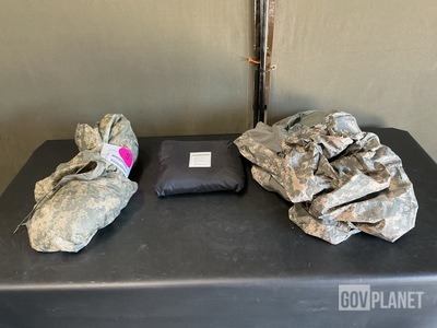 (97) Poncho Liners, (40) Tents, (7) Bivy Covers & Assorted Items