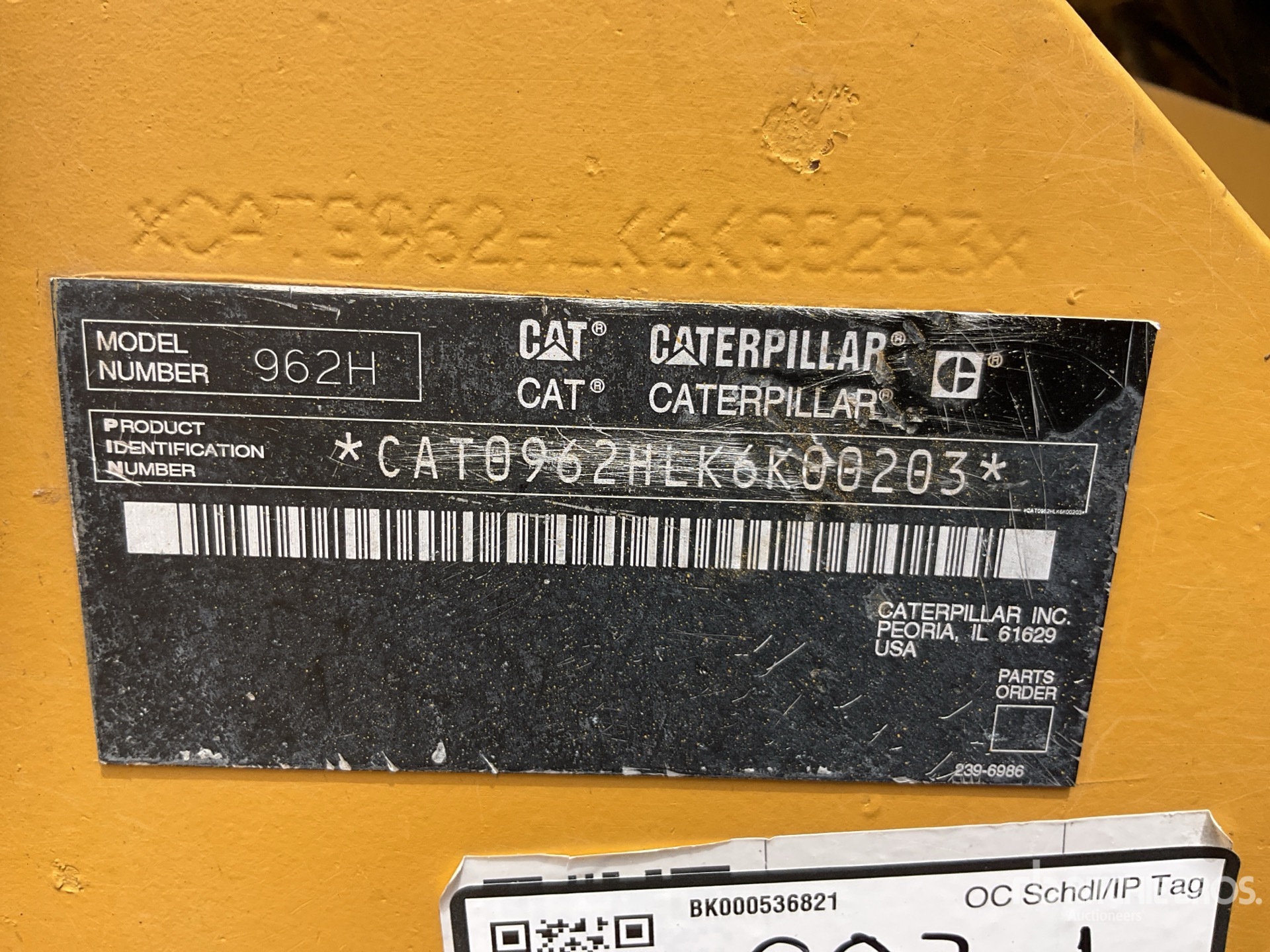 2006 Cat 962H Cargador sobre Neumaticos / Wheel Loader