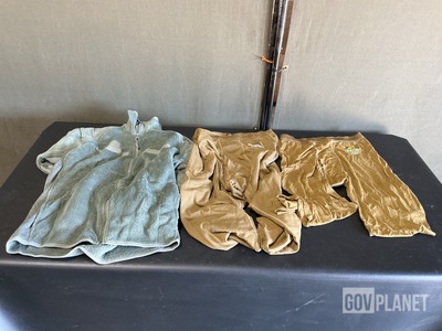 (13) Cold Weather Jackets, (3) Cold Weather Shirts & Assorted Items