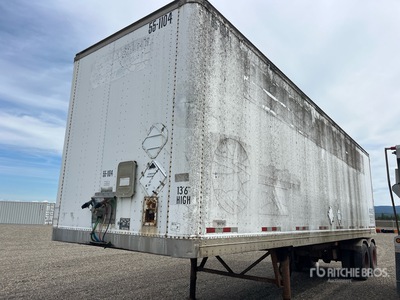 2000 Manac 53 ft x 102 in T/A Van Trailer