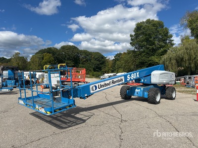 2015 Genie S-80X 4WD Diesel Nacelle Télescopique