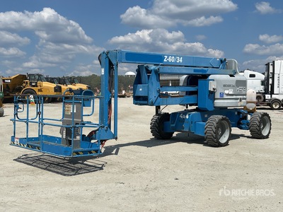 2014 Genie Z-60/34 4WD Diesel Articulating Boom Lift