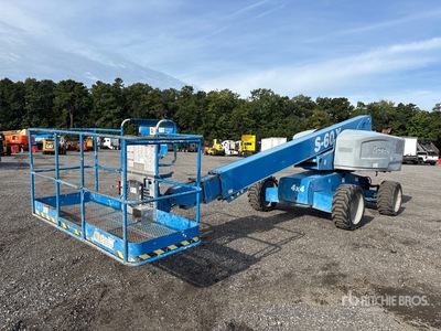 2015 Genie S-60X 4WD Diesel Telescopic Boom Lift