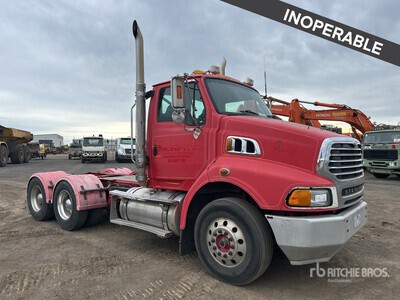 2007 Sterling LT9500 6x4 T/A Day Cab Truck Tractor (Inoperable)
